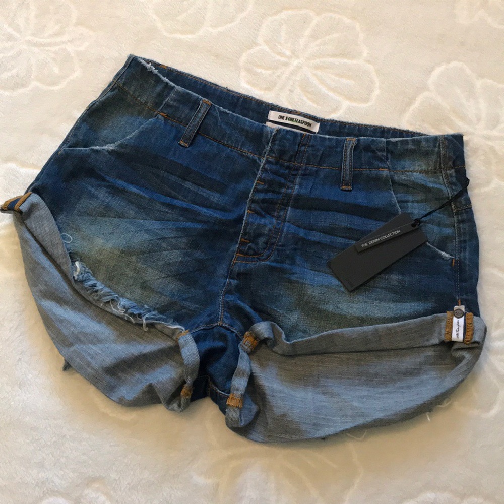 One X Teaspoon women’s Denim Collection Shorts 26